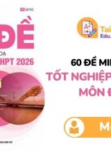 60 đề minh họa Tốt nghiệp THPT 2026 môn Địa lí PDF Moon